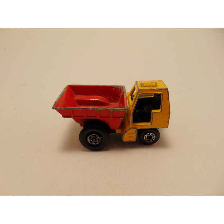 Kiepwagen Site dumper Matchbox MB26 6x3.5x3.5 rood-geel