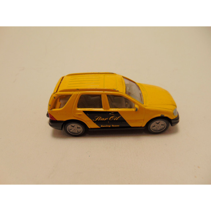 Mercedes ML320 Star Oil Racing team Siku 1095 geel