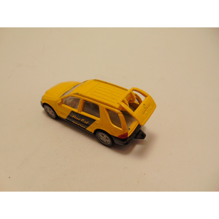Mercedes ML320 Star Oil Racing team Siku 1095 geel