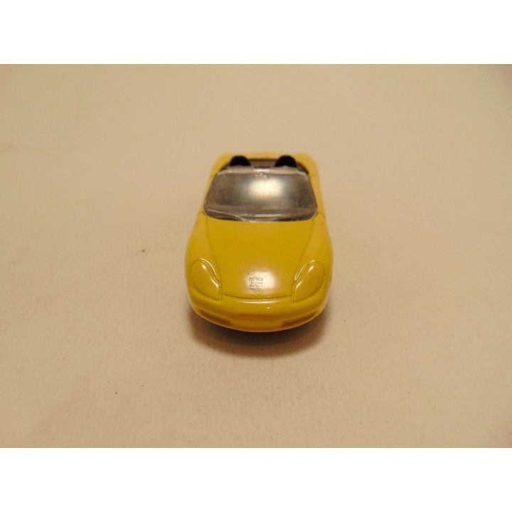 Porsche Boxster Maisto 1:64 geel
