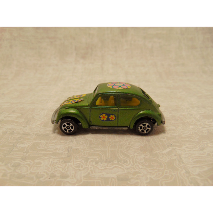 Volkswagen 1300 Whizzwheels Corgi 1:64 met originele stickers groen