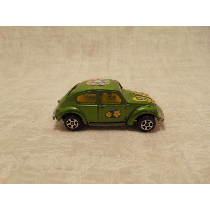 Volkswagen 1300 Whizzwheels Corgi 1:64 met originele stickers groen