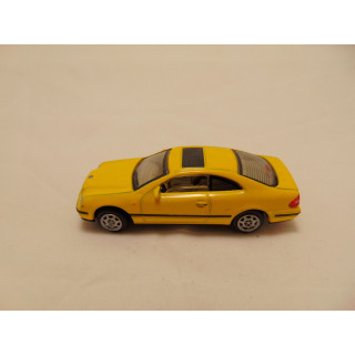 Mercedes CLK 1:72 Cararama geel