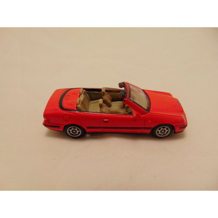 Mercedes CLK cabrio 1:72 Cararama rood