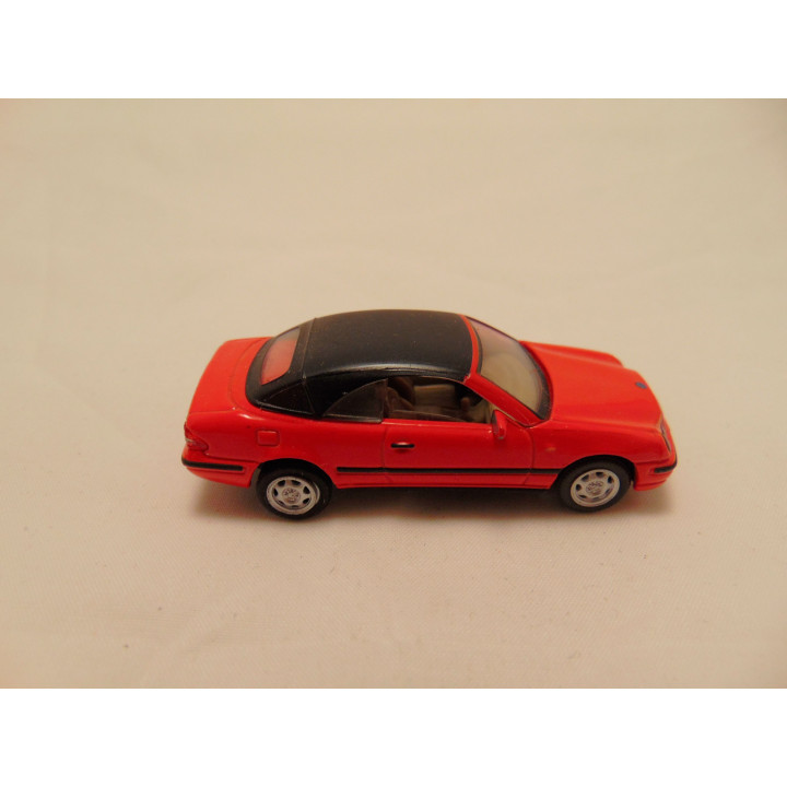 Mercedes CLK softtop 1:72 Cararama rood