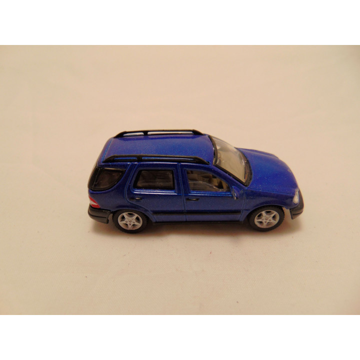 Mercedes ML 320 W163 1:73 Hongwell blauw (1) - modelauto