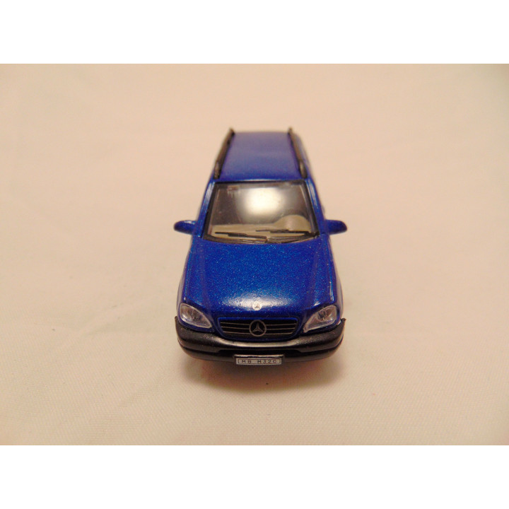Mercedes ML 320 W163 1:73 Hongwell blauw (1) - modelauto