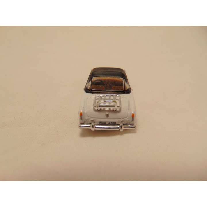 MG B spider softtop 1:72 Cararama wit