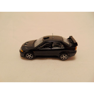 Mitsubishi Lancer Evolution V1 1:72 Cararama zwart