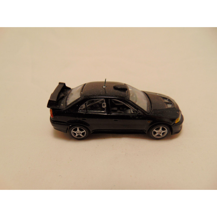 Mitsubishi Lancer Evolution V1 1:72 Cararama zwart