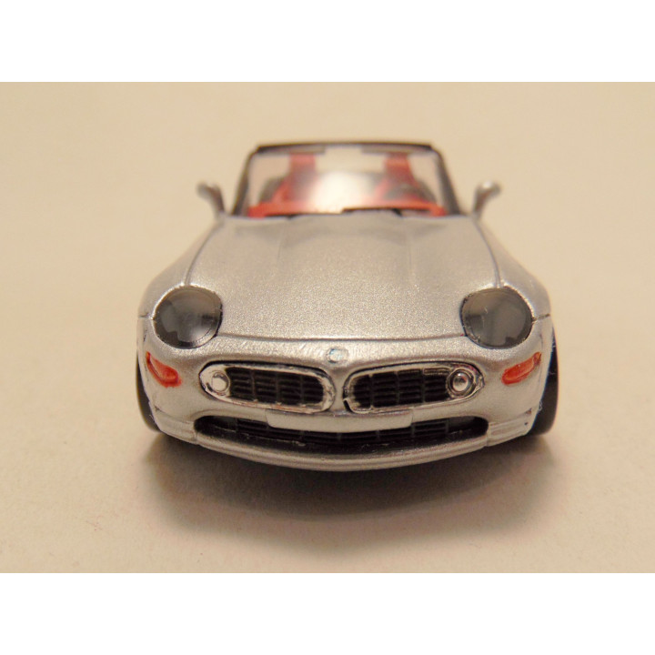 Bmw Z8 cabrio 1:43 Newray zilverkleurig