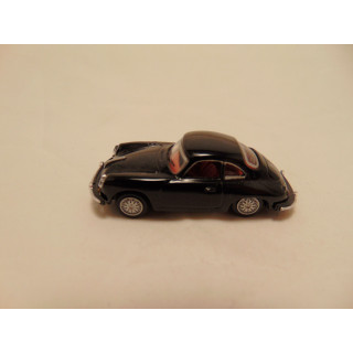 Porsche 356 Coupe 1:72 Cararama zwart