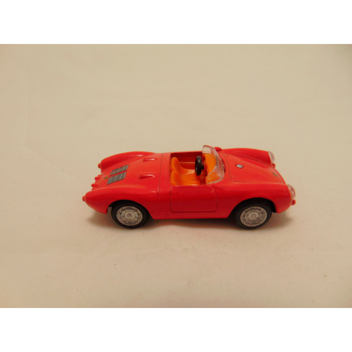Porsche 550A spyder 1:72 Cararama rood