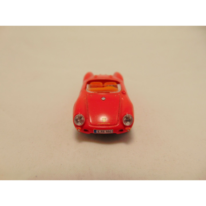 Porsche 550A spyder 1:72 Cararama rood