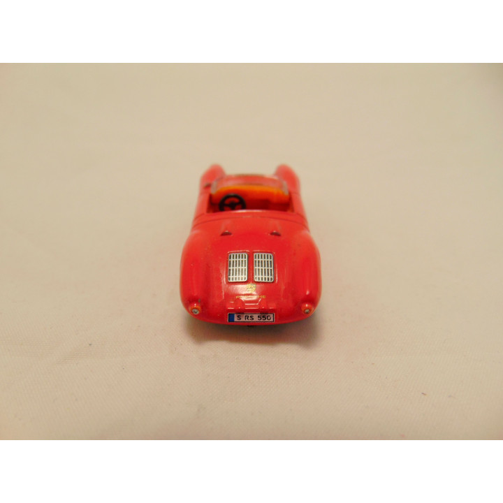 Porsche 550A spyder 1:72 Cararama rood