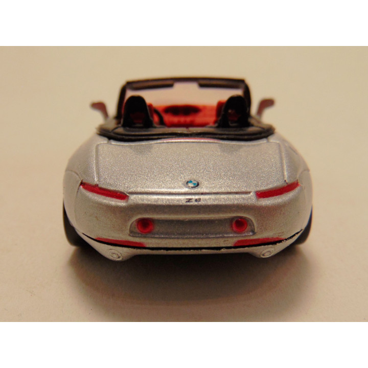 Bmw Z8 cabrio 1:43 Newray zilverkleurig