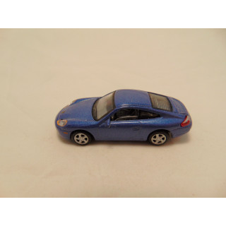 Porsche 911 1:72 Cararama blauwpaars