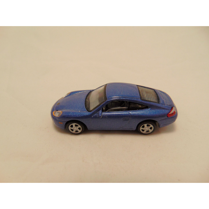 Porsche 911 1:72 Cararama blauwpaars