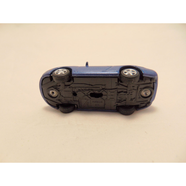 Porsche 911 1:72 Cararama blauwpaars