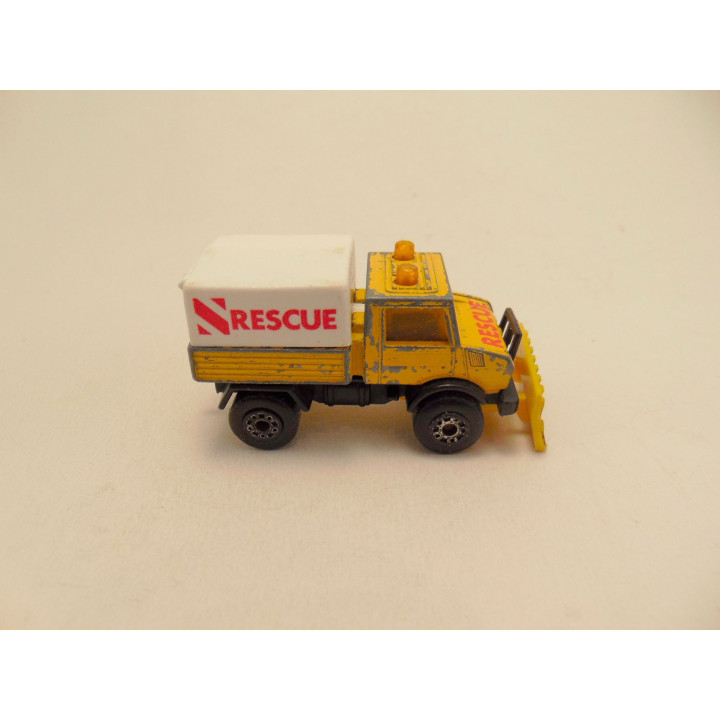 Mercedes unimog U1700 Rescue Matchbox