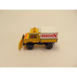 Mercedes unimog U1700 Rescue 1:64 Matchbox