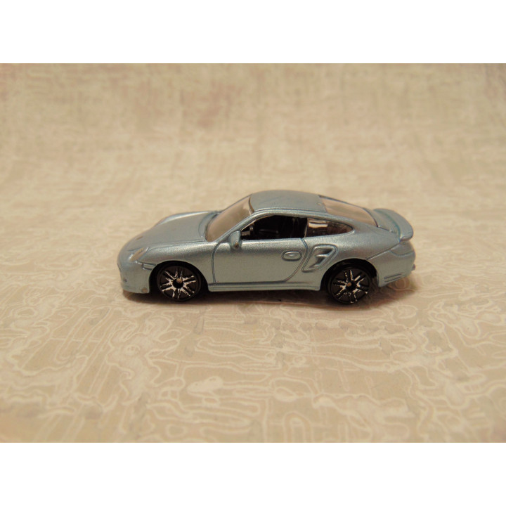 Porsche 997 turbo Speed Champs 1224 coupe 1:72 blauwgrijs