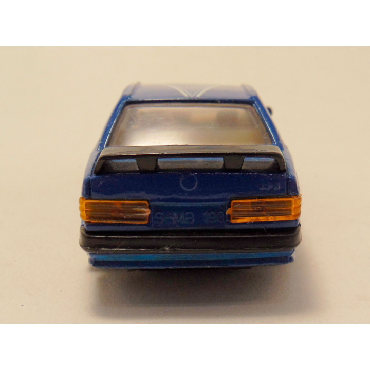 Mercedes 190 E 2.6 16 star 1:38 blauw