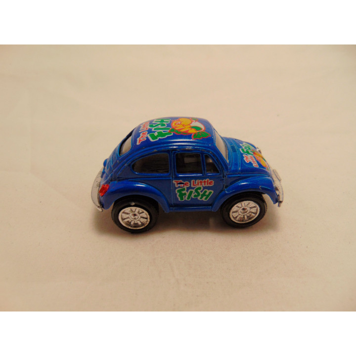 Volkswagen kever The little fish blauw