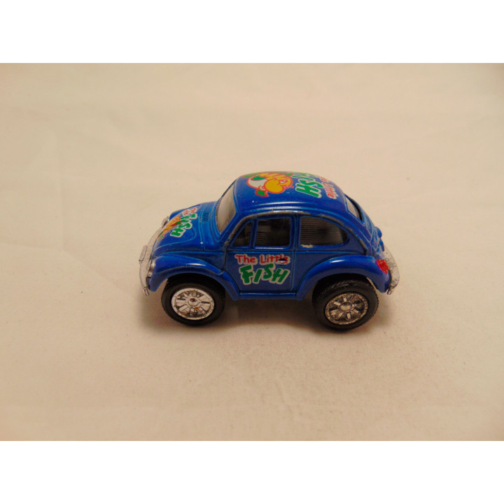 Volkswagen kever The little fish blauw