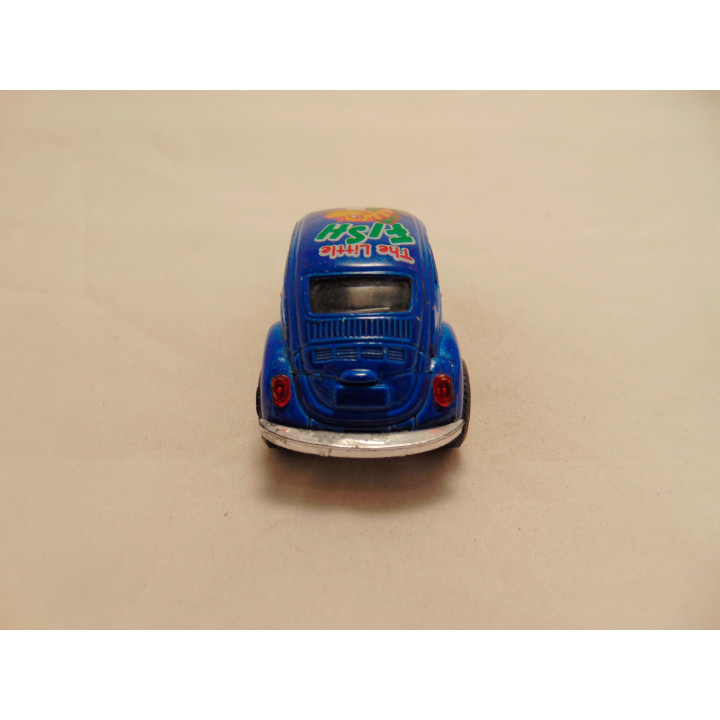 Volkswagen kever The little fish blauw
