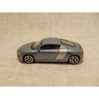 Audi R8 Bburago 1:43 blauwgrijs