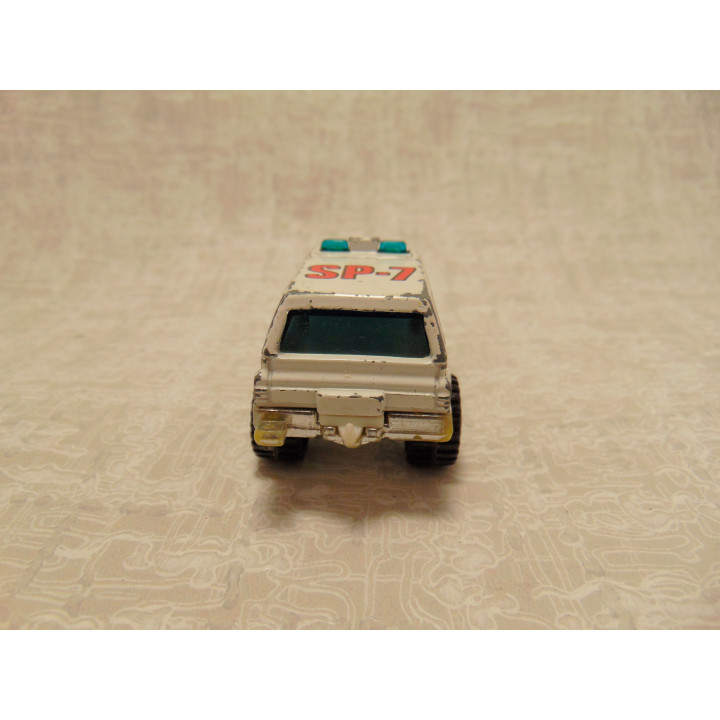 Chevrolet Blazer 4x4 sheriff SP7 politie Matchbox wit