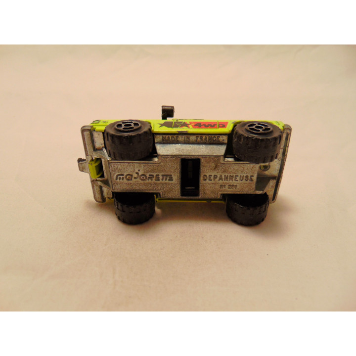 Chevrolet Blazer K5 4 WD Pickup Off road Majorette geel