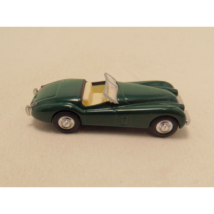 Jaguar XK120 1949 1:87 Schuco donkergroen