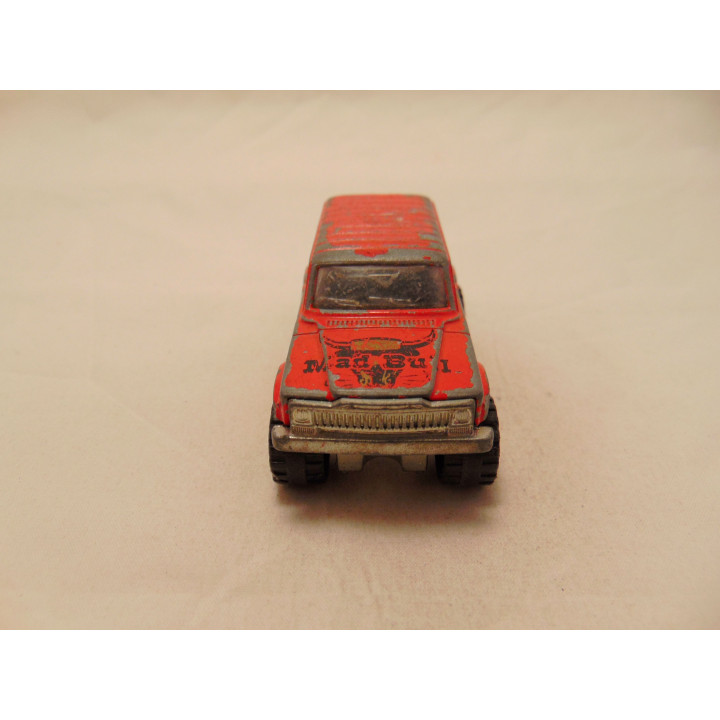 Jeep Cherokee SJ 1978 Off Road Mad Bull Majorette rood