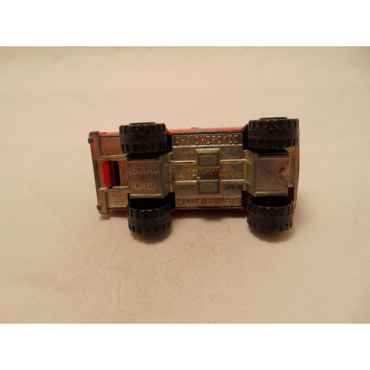 Jeep Cherokee SJ 1978 Off Road Mad Bull Majorette rood