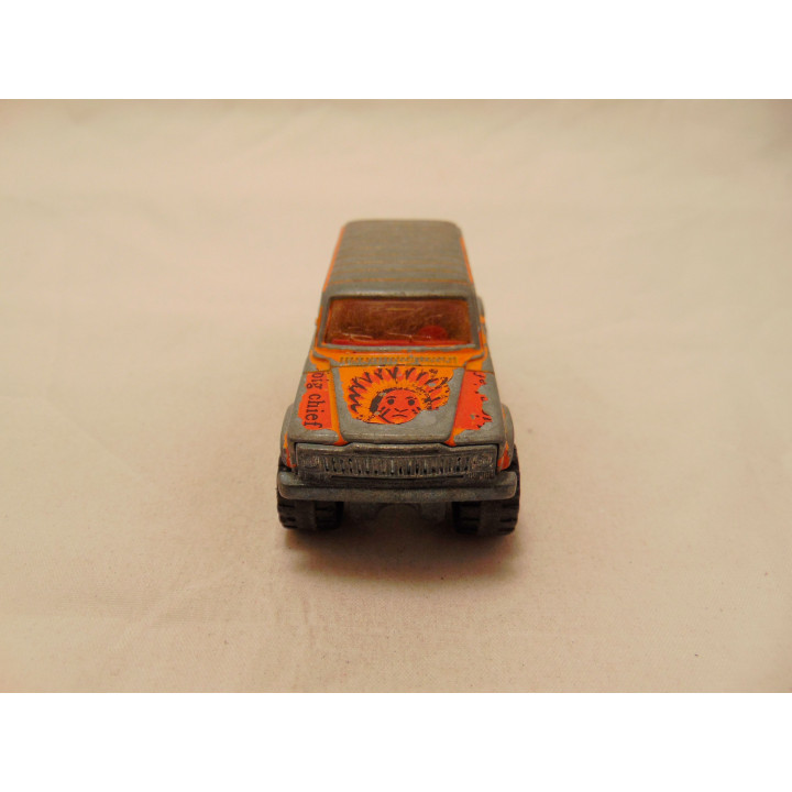 Jeep Cherokee SJ 4x4 Majorette Oranje