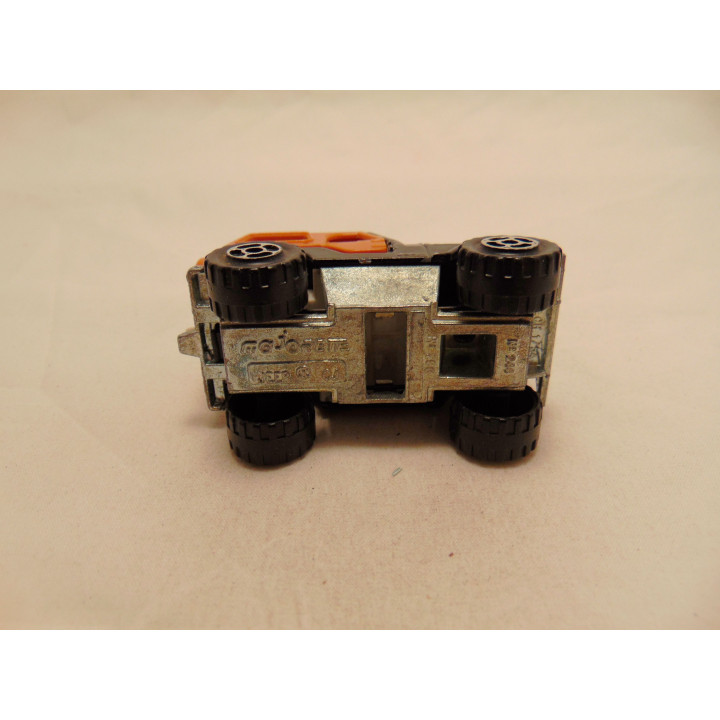 Jeep CJ5 Off Road Majorette zwart