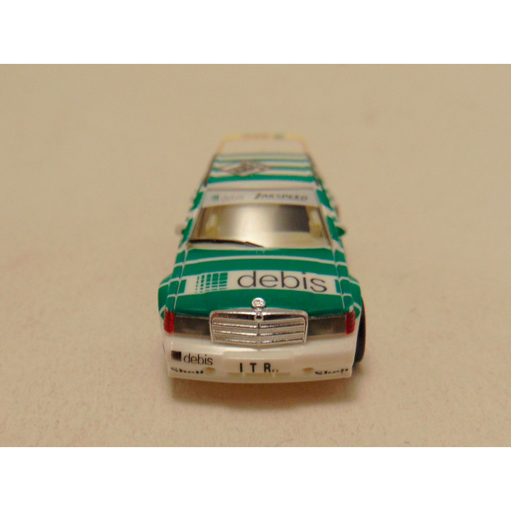 Mercedes-Benz 190E 2.5-16 Evo II van het Zakspeed-team 1:87 Herpa 3538 - Gedetailleerd Schaalmodel
