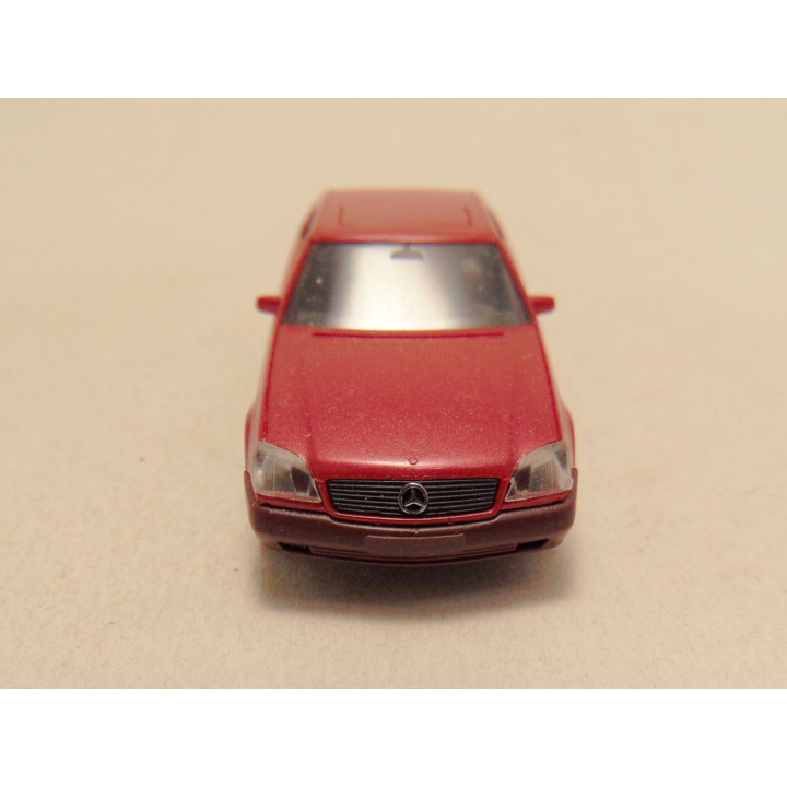 Mercedes 600 SEC 1:87 Herpa paarsrood