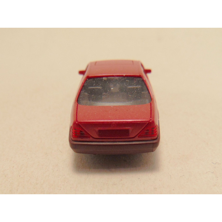 Mercedes 600 SEC 1:87 Herpa paarsrood