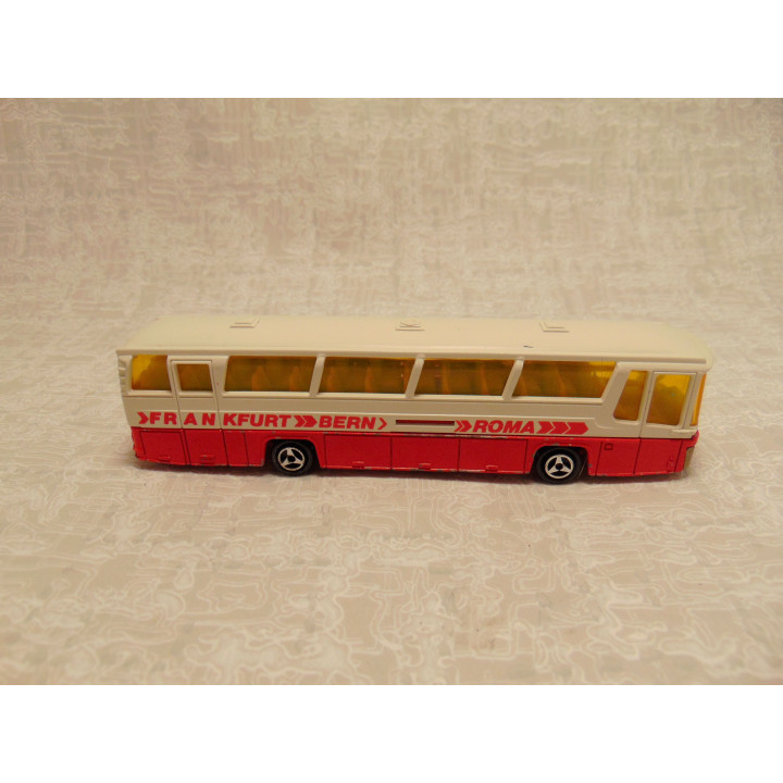 Neoplan jetliner N216 tourbus Frankfurt 1:87 Majorette 373 - modelauto