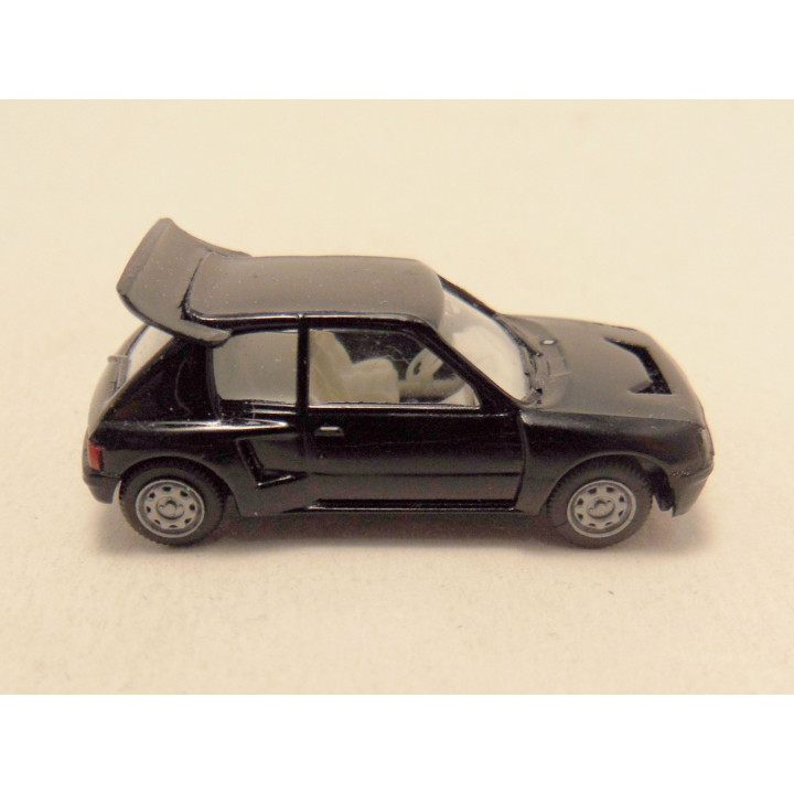Peugeot 205 Turbo 1:87 Herpa zwart