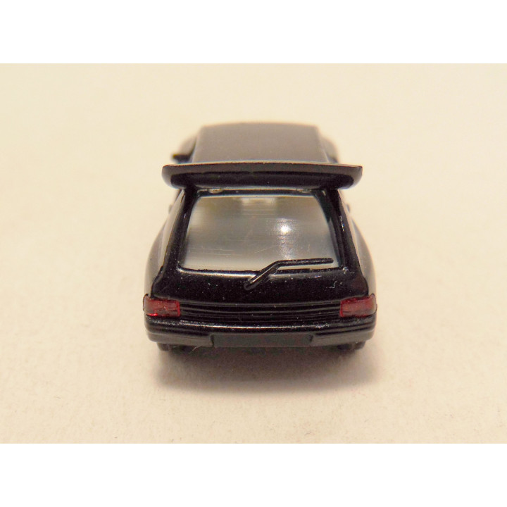 Peugeot 205 Turbo 1:87 Herpa zwart