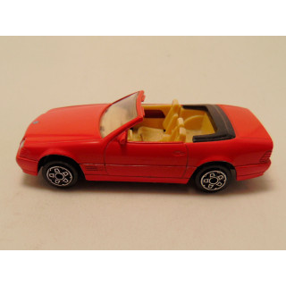 Mercedes 300 SL cabrio 1:43 Bburago rood
