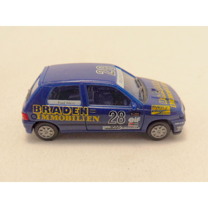 Renault Clio 16V Braden immobilien 1993 Fred Weiss Herpa 1:87