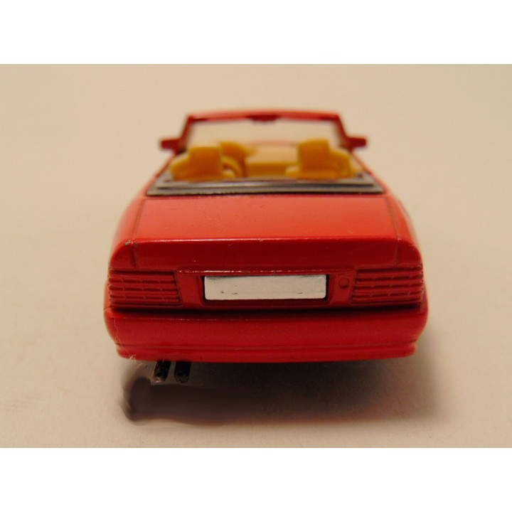 Mercedes 300 SL cabrio 1:43 Bburago rood