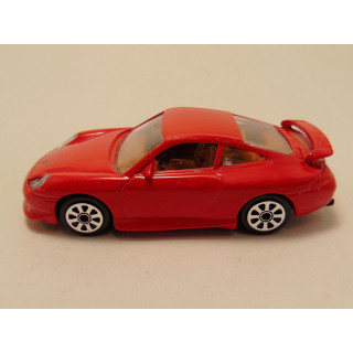 Porsche 911 Carrera 996 GT3 turbo 1:43 Bburago rood
