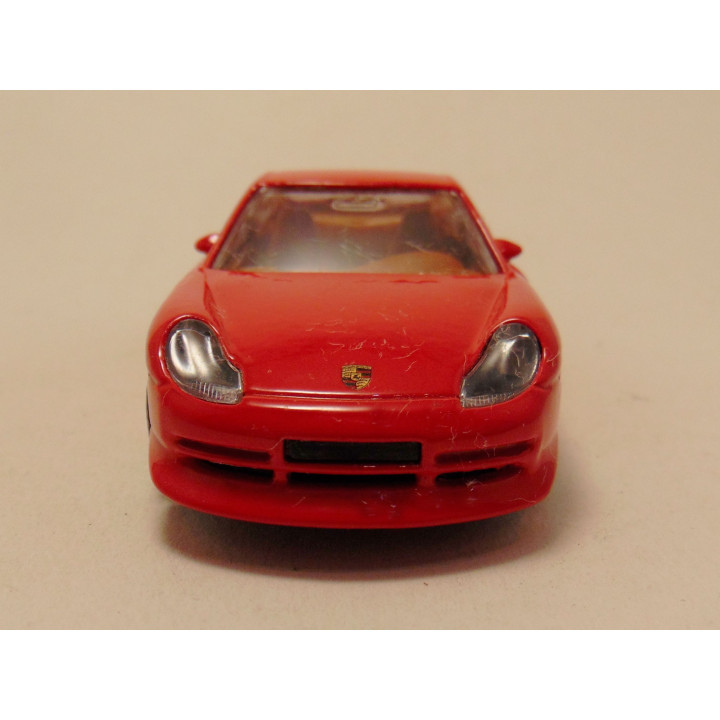 Porsche 911 Carrera 996 GT3 turbo 1:43 Bburago rood