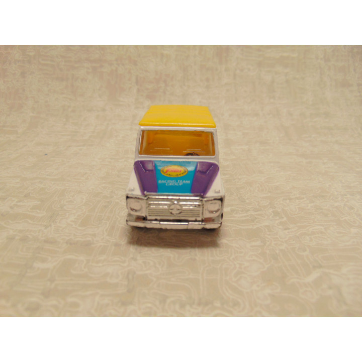 Mercedes G class softtop Formula cabrio 1:64 wit